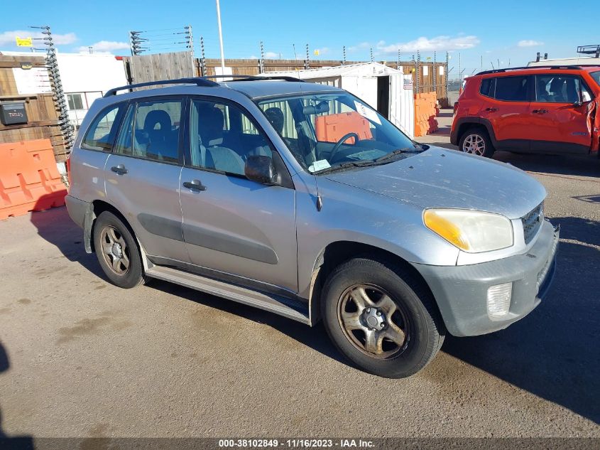 2001 Toyota Rav4 Base (A4) VIN: JTEHH20V310036300 Lot: 38102849