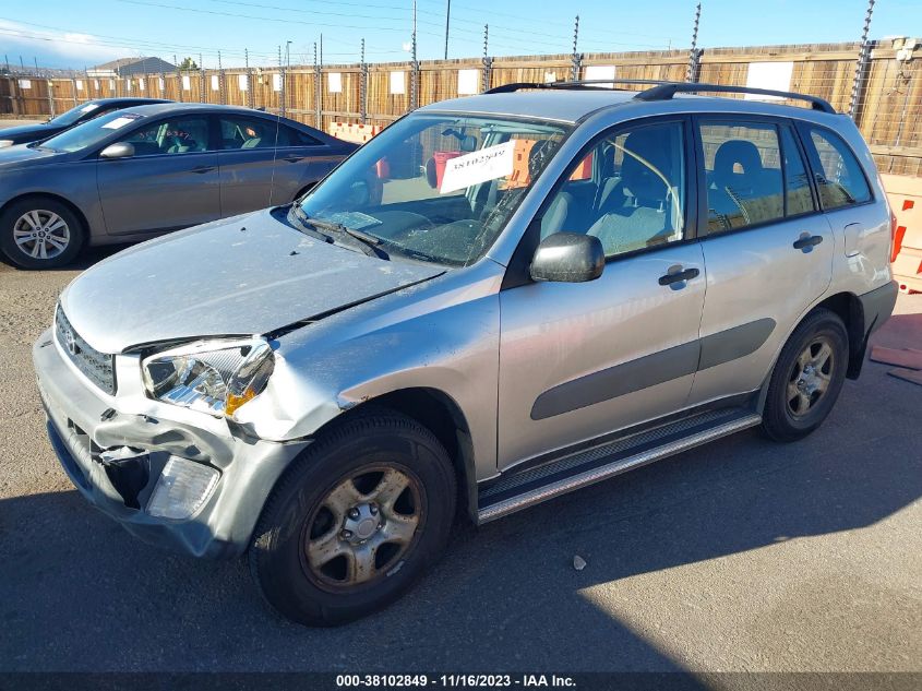 2001 Toyota Rav4 Base (A4) VIN: JTEHH20V310036300 Lot: 38102849