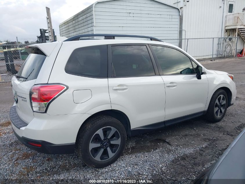 2017 Subaru Forester 2.5I Premium VIN: JF2SJAEC4HH418221 Lot: 38102870