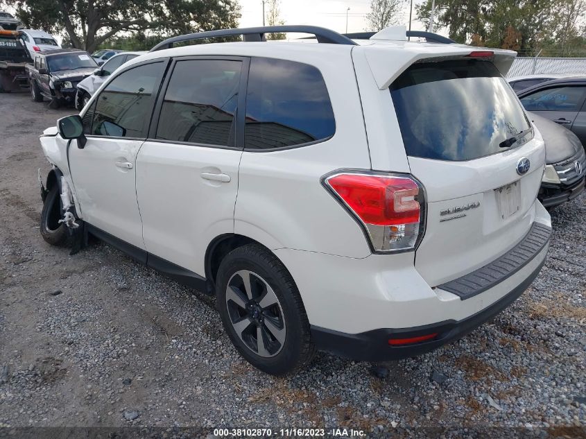 2017 Subaru Forester 2.5I Premium VIN: JF2SJAEC4HH418221 Lot: 38102870