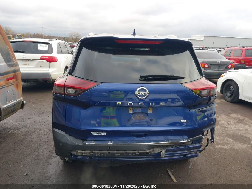 2021 Nissan Rogue Sl Fwd VIN: 1GC2KXC88BZ305855 Lot: 38102884