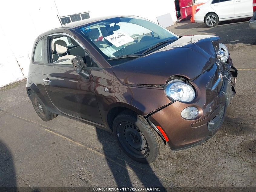 2015 Fiat 500 Pop VIN: 3C3CFFAR4FT500321 Lot: 38102984