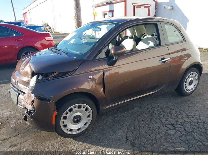 2015 Fiat 500 Pop VIN: 3C3CFFAR4FT500321 Lot: 38102984