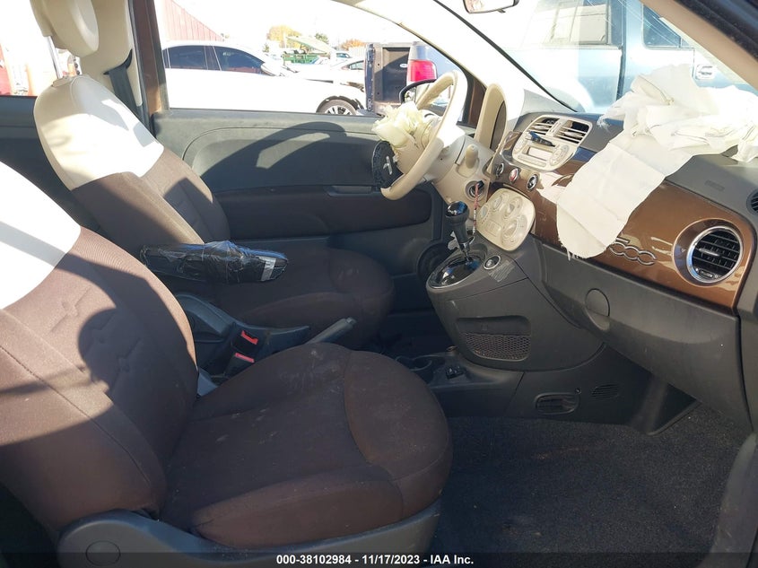 2015 Fiat 500 Pop VIN: 3C3CFFAR4FT500321 Lot: 38102984