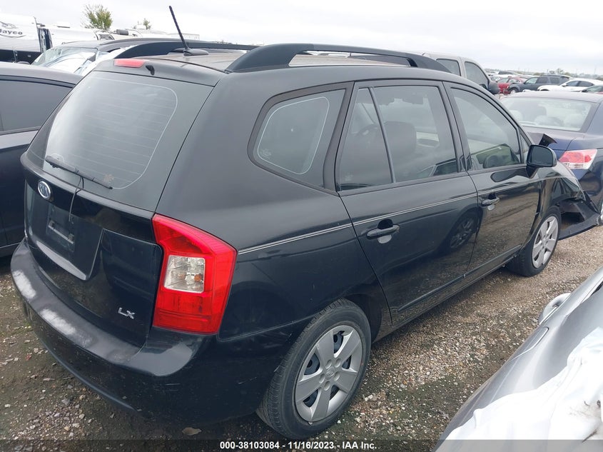 2009 Kia Rondo Lx VIN: KNAFG528297247012 Lot: 38103084