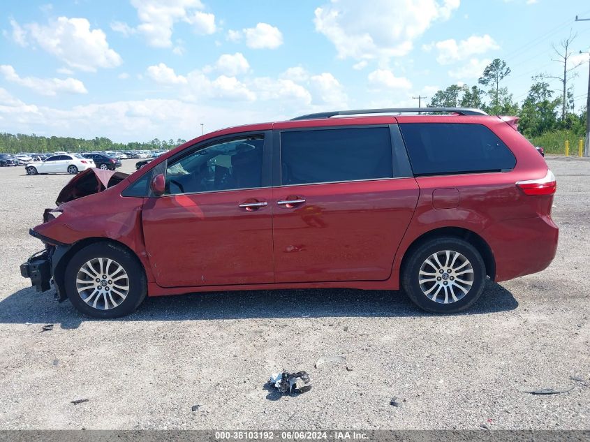 2019 Toyota Sienna Xle 8 Passenger VIN: 5TDYZ3DC4KS997101 Lot: 38103192