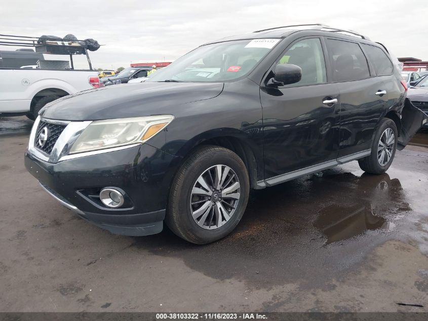 2015 Nissan Pathfinder Platinum/S/Sl/Sv VIN: 5N1AR2MM2FC640572 Lot: 38103322