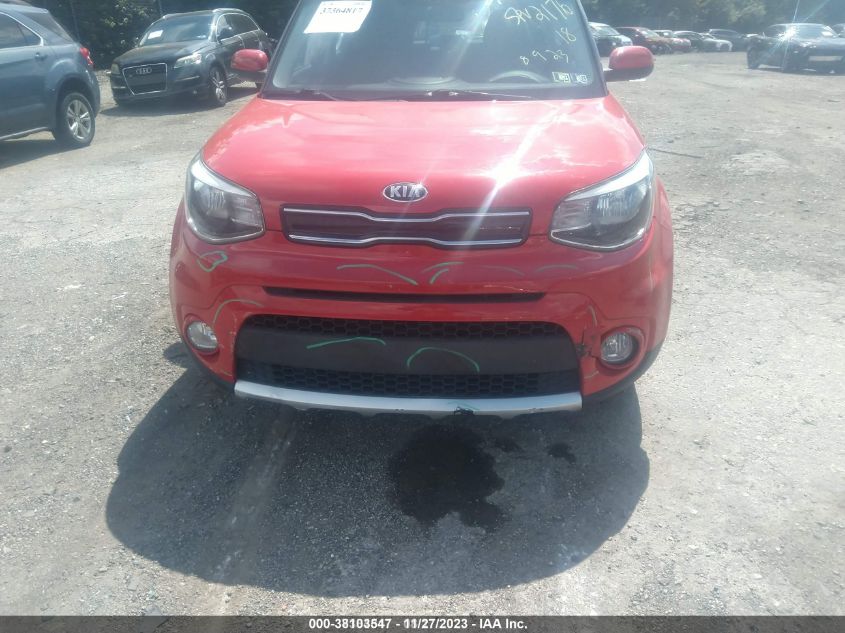 2018 Kia Soul + VIN: KNDJP3A58J7509810 Lot: 38103547