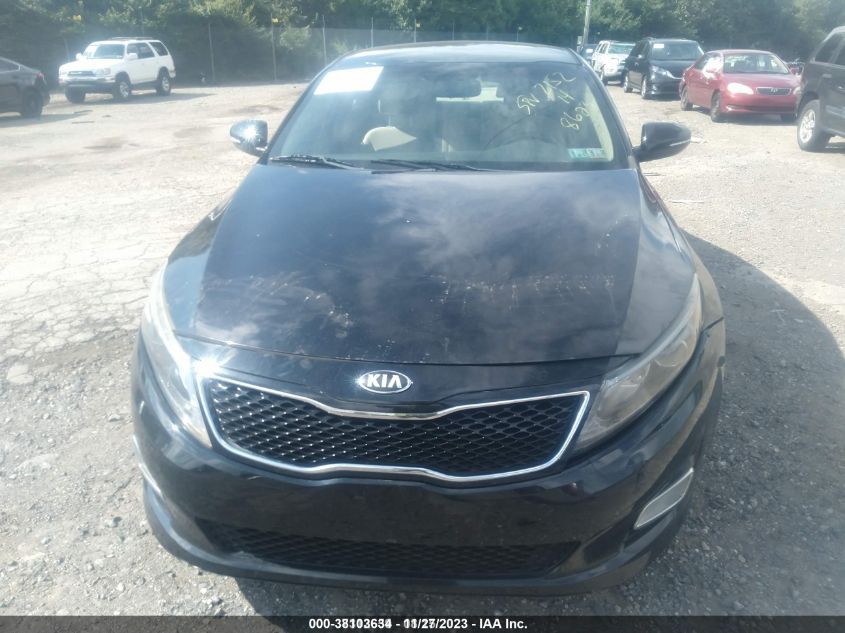 2014 Kia Optima Lx VIN: 5XXGM4A78EG346812 Lot: 38103634