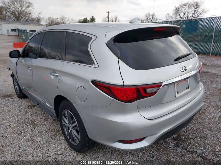 2020 Infiniti Qx60 Pure VIN: 5N1DL0MN6LC527795 Lot: 38103680