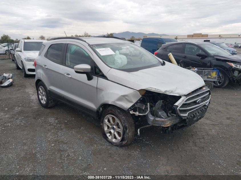 2018 Ford Ecosport Se VIN: MAJ3P1TE1JC172209 Lot: 38103729