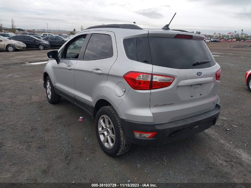 2018 Ford Ecosport Se VIN: MAJ3P1TE1JC172209 Lot: 38103729