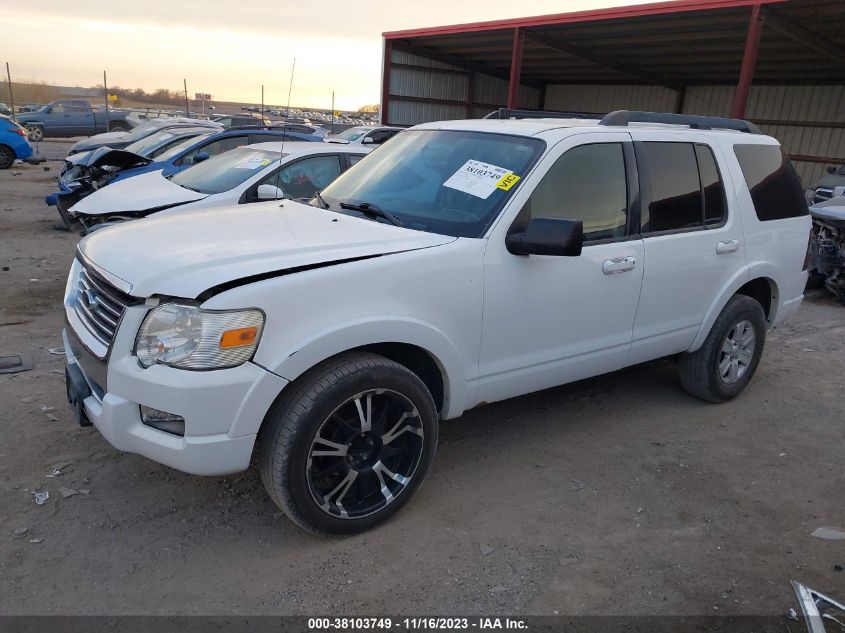 2010 Ford Explorer Xlt VIN: 1FMEU7DE0AUA59452 Lot: 38103749