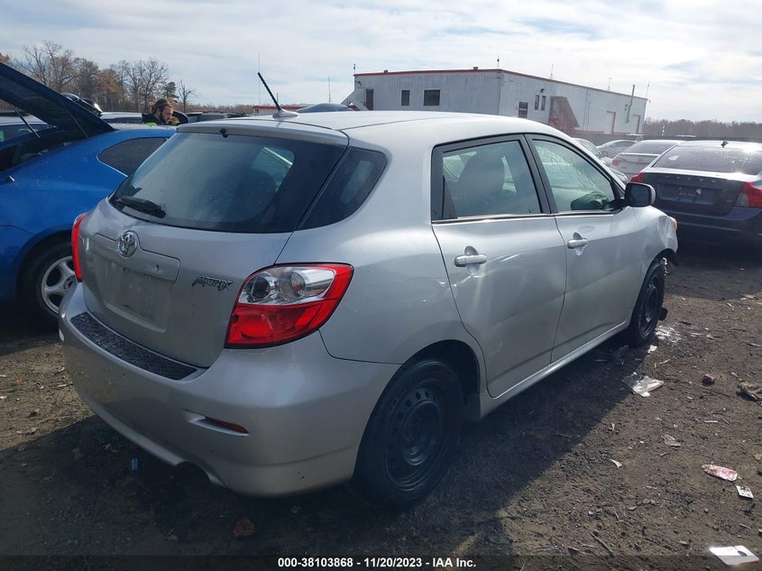 2010 Toyota Matrix VIN: 2T1KU4EE3AC259761 Lot: 38103868