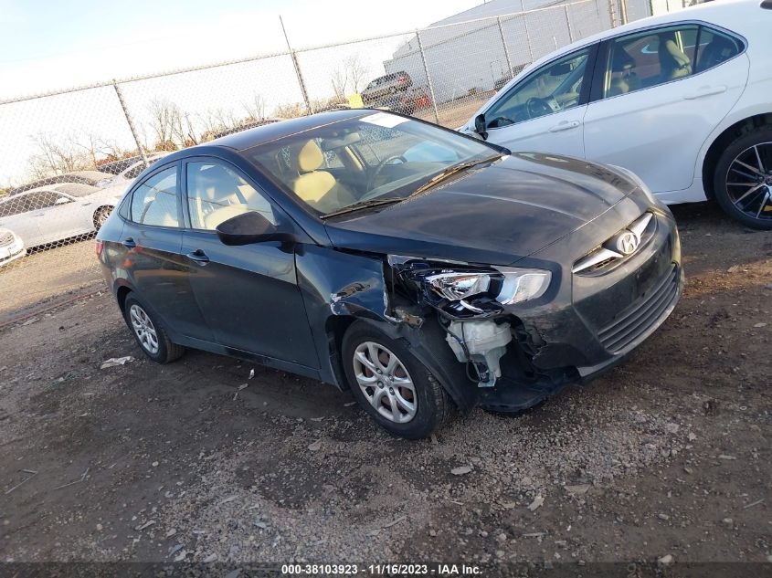 2014 Hyundai Accent Gls VIN: 2T1KR32E07C676425 Lot: 38103923