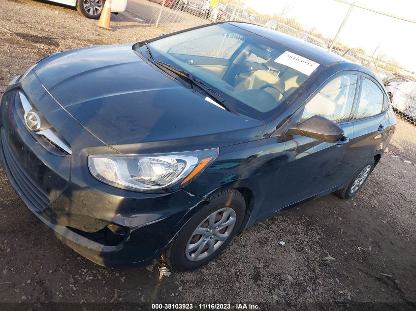 2014 Hyundai Accent Gls VIN: 2T1KR32E07C676425 Lot: 38103923