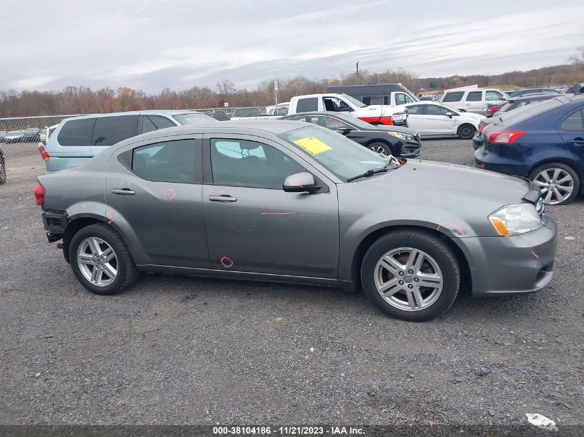 1C3CDZCB6DN568480 2013 Dodge Avenger Sxt