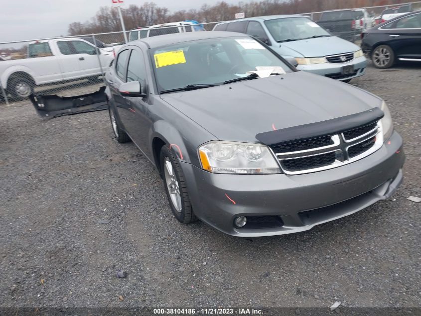 2013 Dodge Avenger Sxt VIN: 1C3CDZCB6DN568480 Lot: 38104186