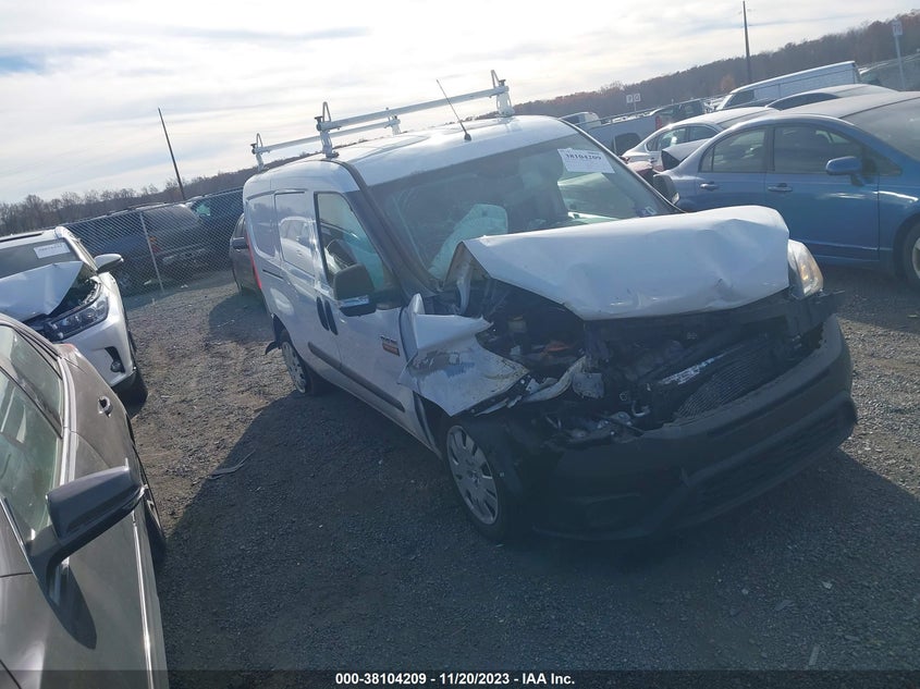 2015 Ram Promaster City Tradesman VIN: ZFBERFAT1F6A02648 Lot: 38104209