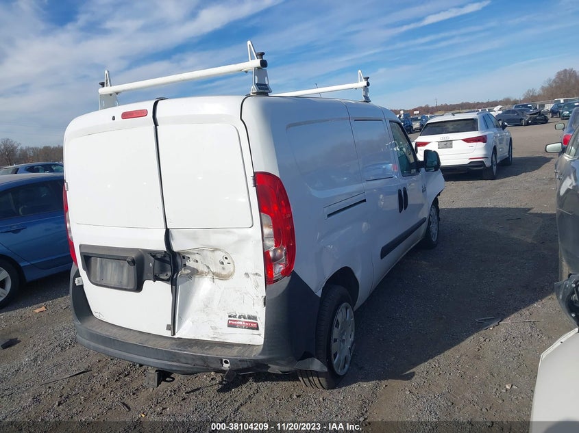 2015 Ram Promaster City Tradesman VIN: ZFBERFAT1F6A02648 Lot: 38104209