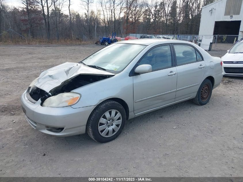 2004 Toyota Corolla Le VIN: 2T1BR32E14C248147 Lot: 38104242