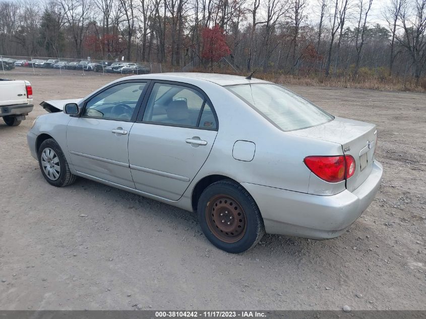 2004 Toyota Corolla Le VIN: 2T1BR32E14C248147 Lot: 38104242