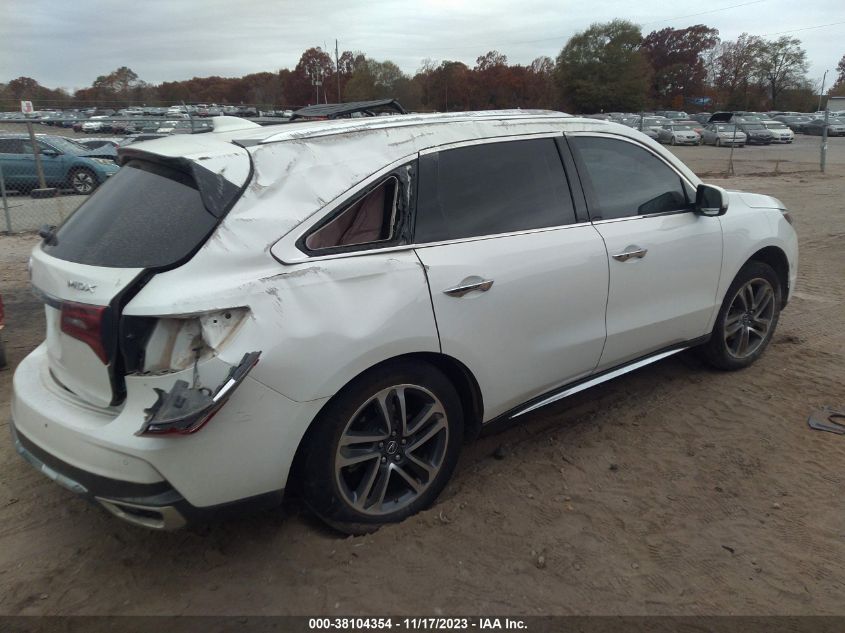 2018 Acura Mdx Advance Package VIN: 5J8YD3H86JL002775 Lot: 38104354