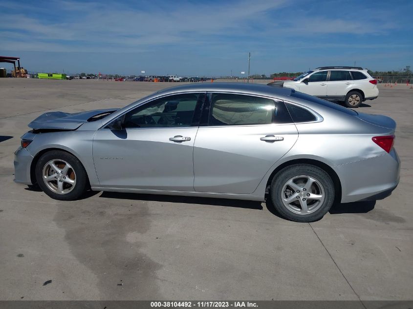 2017 Chevrolet Malibu Ls VIN: 1G1ZC5ST9HF270106 Lot: 38104492