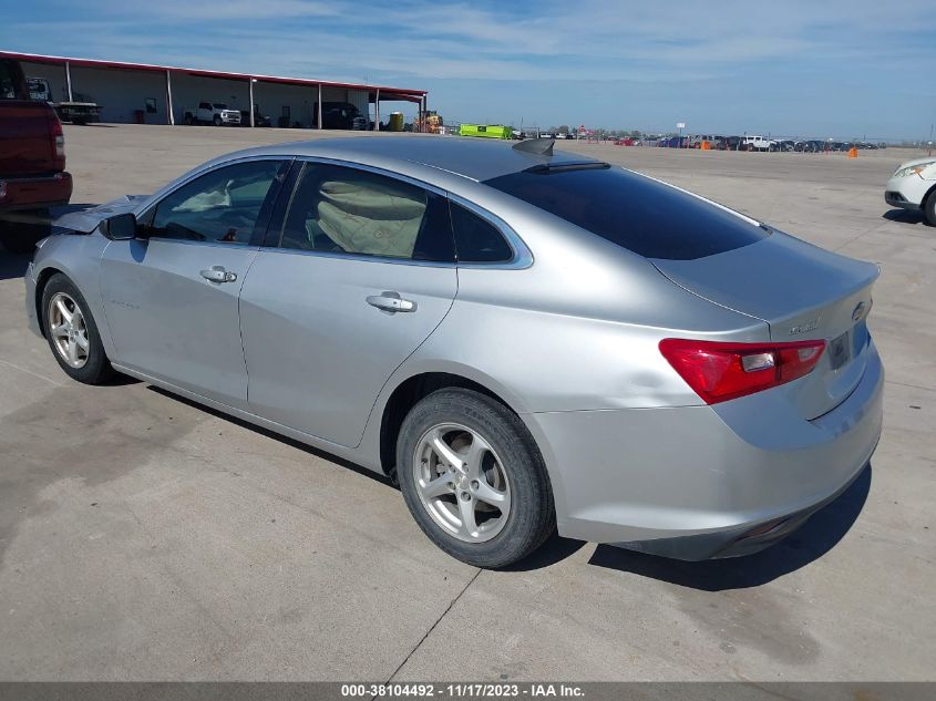 2017 Chevrolet Malibu Ls VIN: 1G1ZC5ST9HF270106 Lot: 38104492