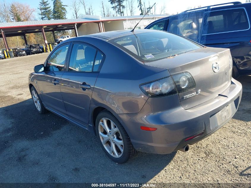 2007 Mazda Mazda3 S Touring VIN: JM1BK323071697458 Lot: 38104597