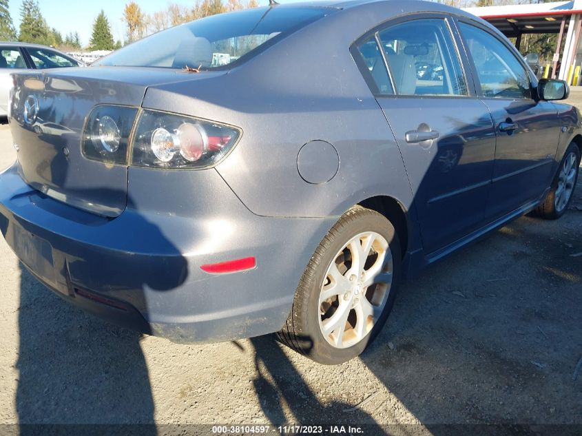 2007 Mazda Mazda3 S Touring VIN: JM1BK323071697458 Lot: 38104597