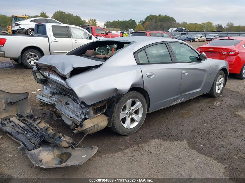 2014 Dodge Charger Se VIN: 2C3CDXBG0EH129111 Lot: 38104669