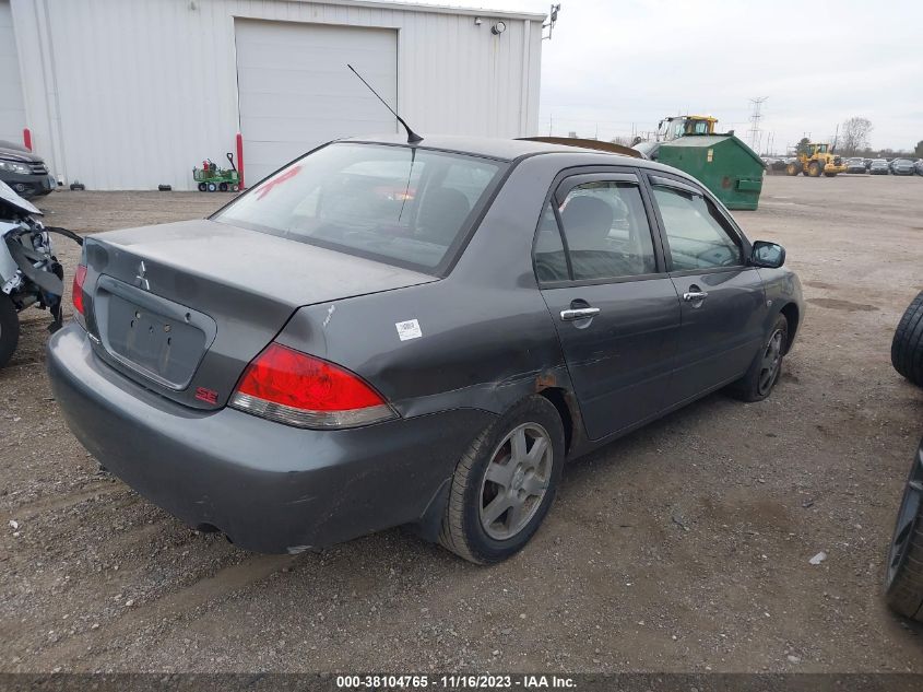 2006 Mitsubishi Lancer Es/Se VIN: JA3AJ26E66U064706 Lot: 38104765