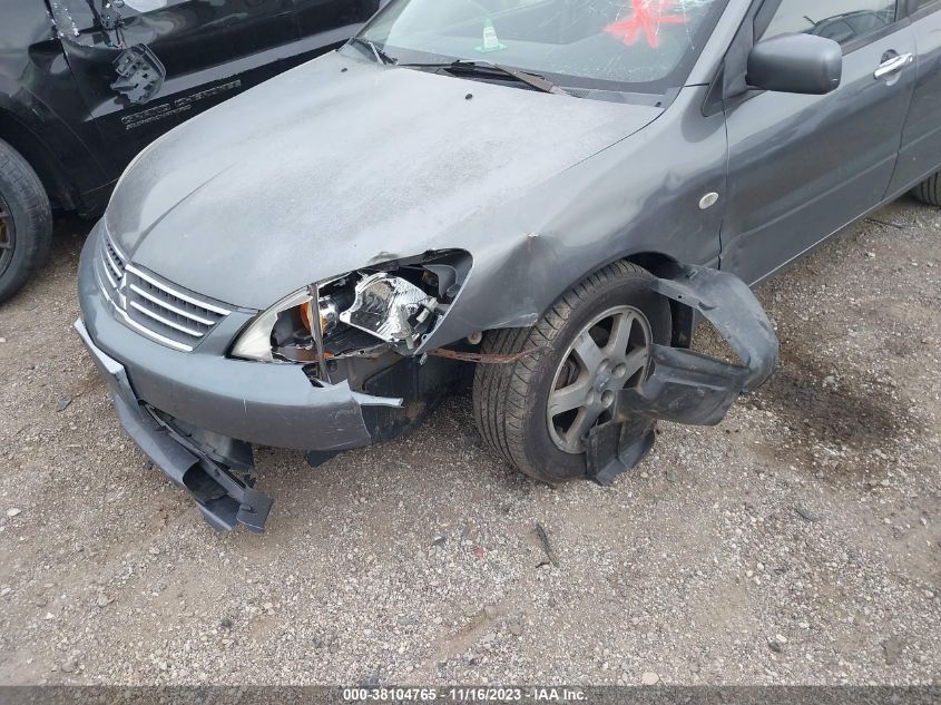 2006 Mitsubishi Lancer Es/Se VIN: JA3AJ26E66U064706 Lot: 38104765