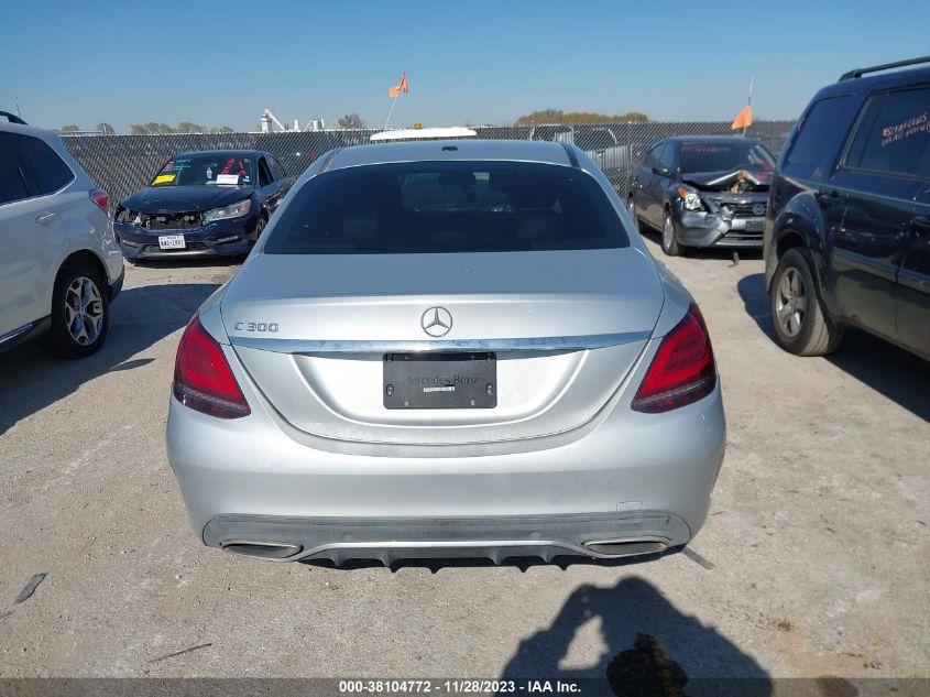 2019 Mercedes-Benz C 300 VIN: 55SWF8DBXKU308007 Lot: 38104772