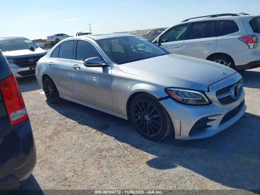 2019 Mercedes-Benz C 300 VIN: 55SWF8DBXKU308007 Lot: 38104772