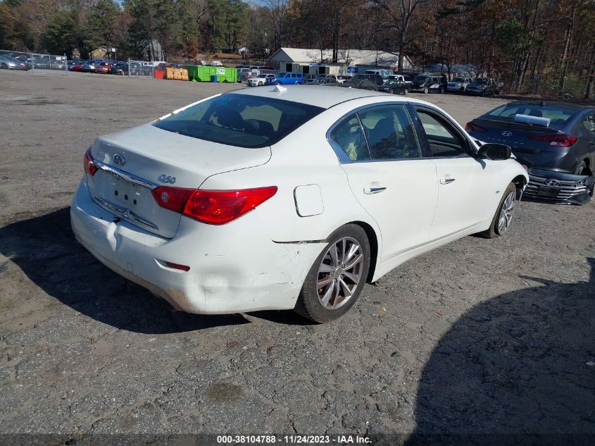 2017 Infiniti Q50 3.0T Premium VIN: JN1EV7AP2HM738594 Lot: 38104788