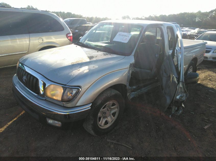 2002 Toyota Tacoma Base (A4) VIN: 5TEVL52N02Z104719 Lot: 38104811