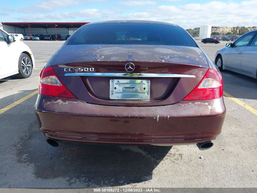 2006 Mercedes-Benz Cls 500 VIN: WDDDJ75XX6A047395 Lot: 38105272