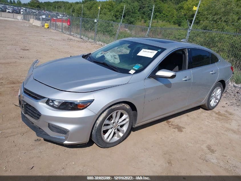 2016 Chevrolet Malibu 1Lt VIN: 1G1ZE5ST5GF325420 Lot: 38105399