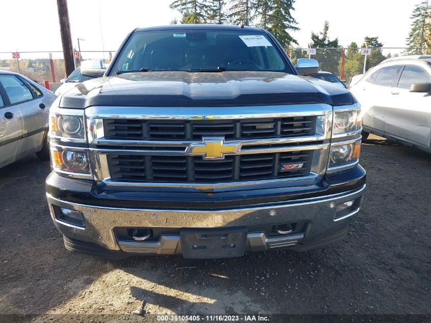 2014 Chevrolet Silverado 1500 2Lz VIN: 3GCUKSEC7EG255483 Lot: 38105405