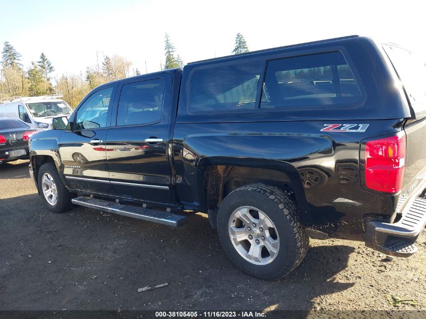 2014 Chevrolet Silverado 1500 2Lz VIN: 3GCUKSEC7EG255483 Lot: 38105405