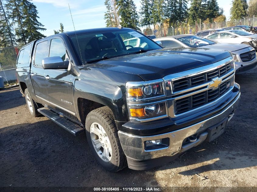 2014 Chevrolet Silverado 1500 2Lz VIN: 3GCUKSEC7EG255483 Lot: 38105405