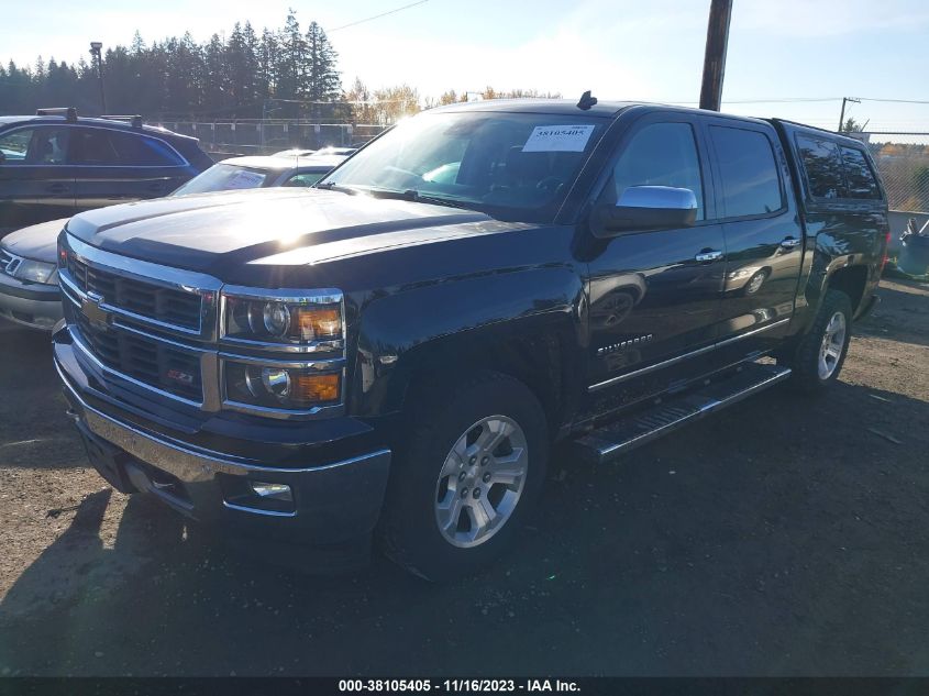 2014 Chevrolet Silverado 1500 2Lz VIN: 3GCUKSEC7EG255483 Lot: 38105405