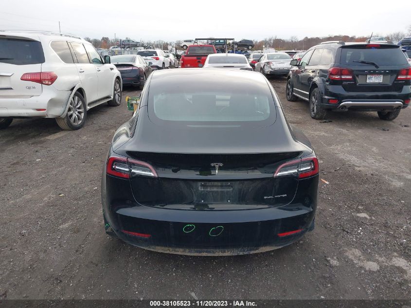 2018 Tesla Model 3 Performance/Long Range VIN: 5YJ3E1EB5JF113380 Lot: 38105523