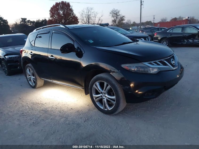 2011 Nissan Murano Le VIN: JN8AZ1MW1BW186893 Lot: 38105714