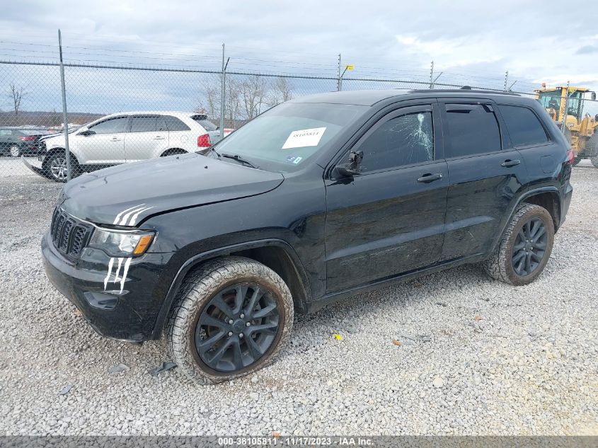 2018 Jeep Grand Cherokee Altitude 4X4 VIN: 1C4RJFAG7JC227799 Lot: 38105811