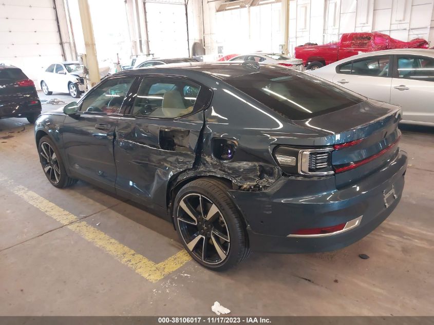 2022 Polestar 2 Long Range Dual Motor VIN: LPSED3KA9NL080656 Lot: 38106017