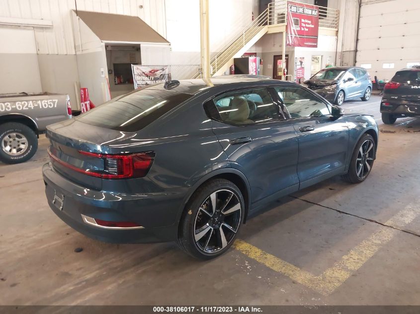 2022 Polestar 2 Long Range Dual Motor VIN: LPSED3KA9NL080656 Lot: 38106017
