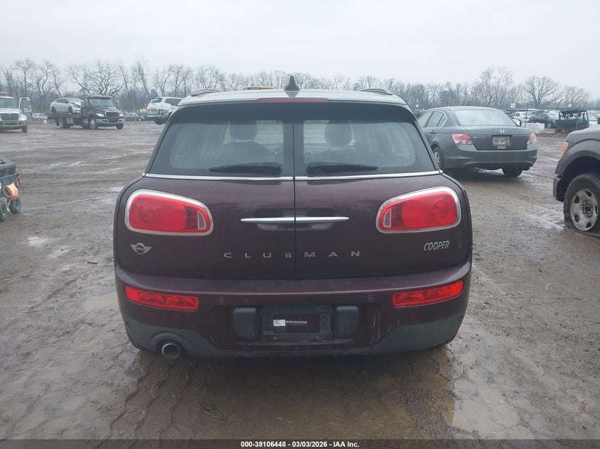 2016 Mini Clubman Cooper VIN: WMWLN5C57G2E31341 Lot: 38106448
